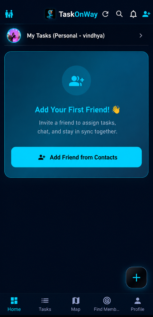 Dashboard - Add Friends